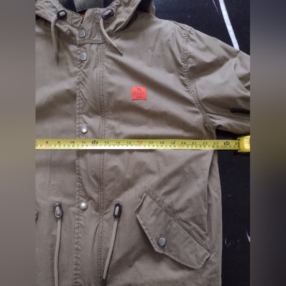 Gap 3 In 1 Men's Tan Hooded Jacket - Picture 3 of 16